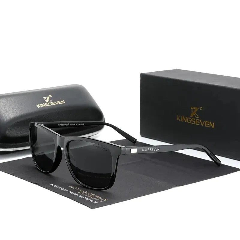 KINGSEVEN Brand Aluminum Frame Sunglasses Men Polarized Photochromic Sun glasses Women's Glasses Accessories