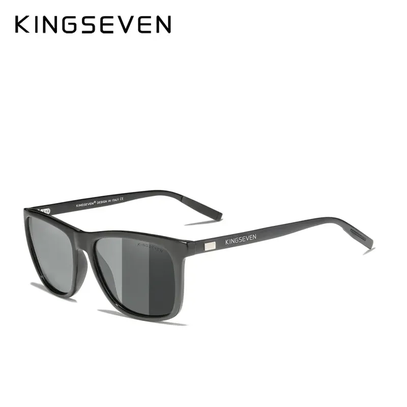 KINGSEVEN Brand Aluminum Frame Sunglasses Men Polarized Photochromic Sun glasses Women's Glasses Accessories
