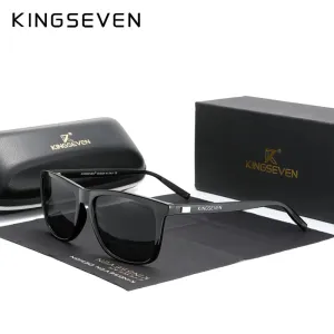 KINGSEVEN Brand Aluminum Frame Sunglasses Men Polarized Photochromic Sun glasses Women's Glasses Accessories