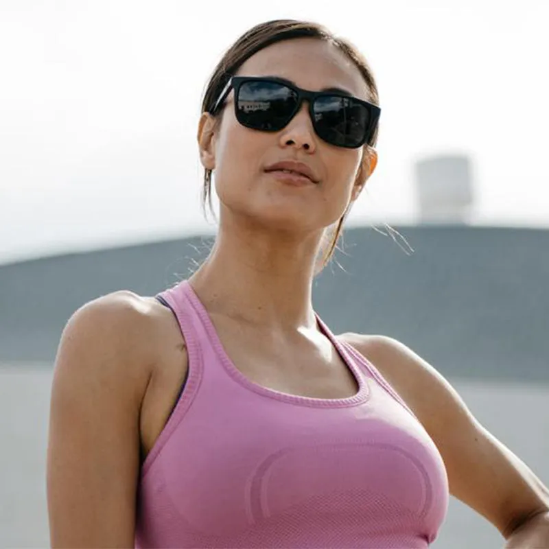 Knockaround® Fast Lanes Matte Black on Black Smoke