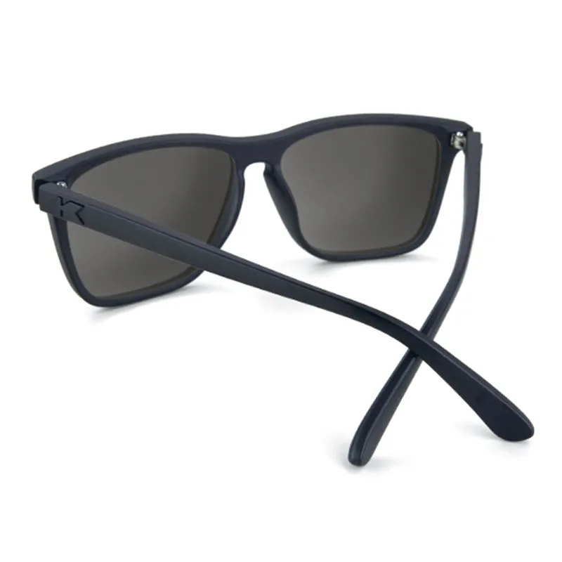 Knockaround® Fast Lanes Matte Black on Black Smoke
