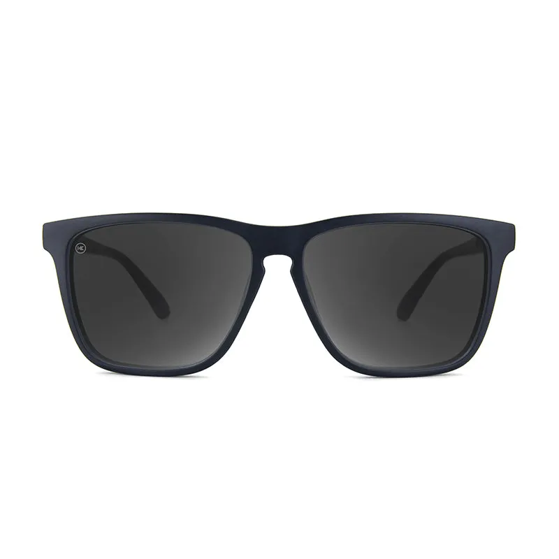 Knockaround® Fast Lanes Matte Black on Black Smoke