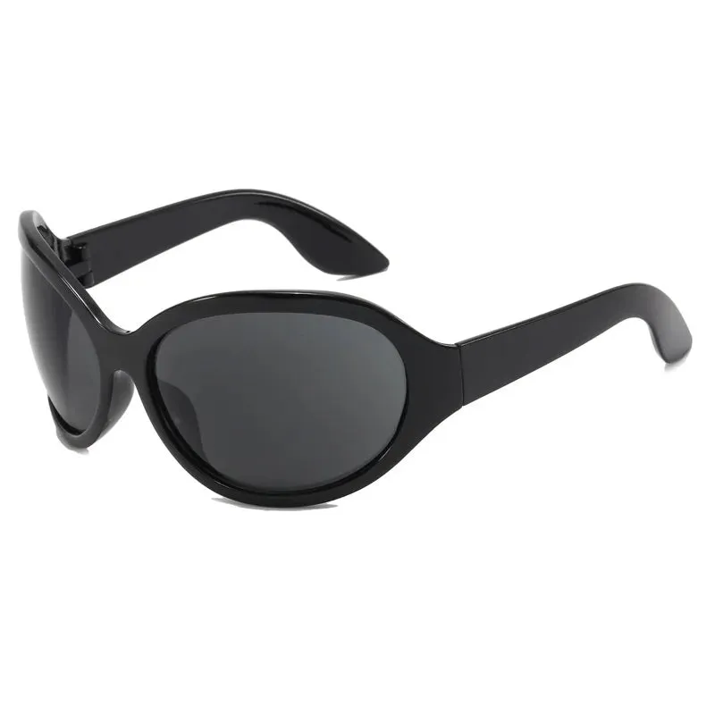 Let Your Colors Burst Oval Sunglasses