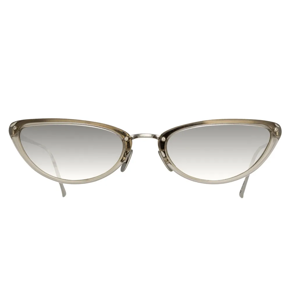 Linda Farrow Cortina C7 Cat Eye Sunglasses