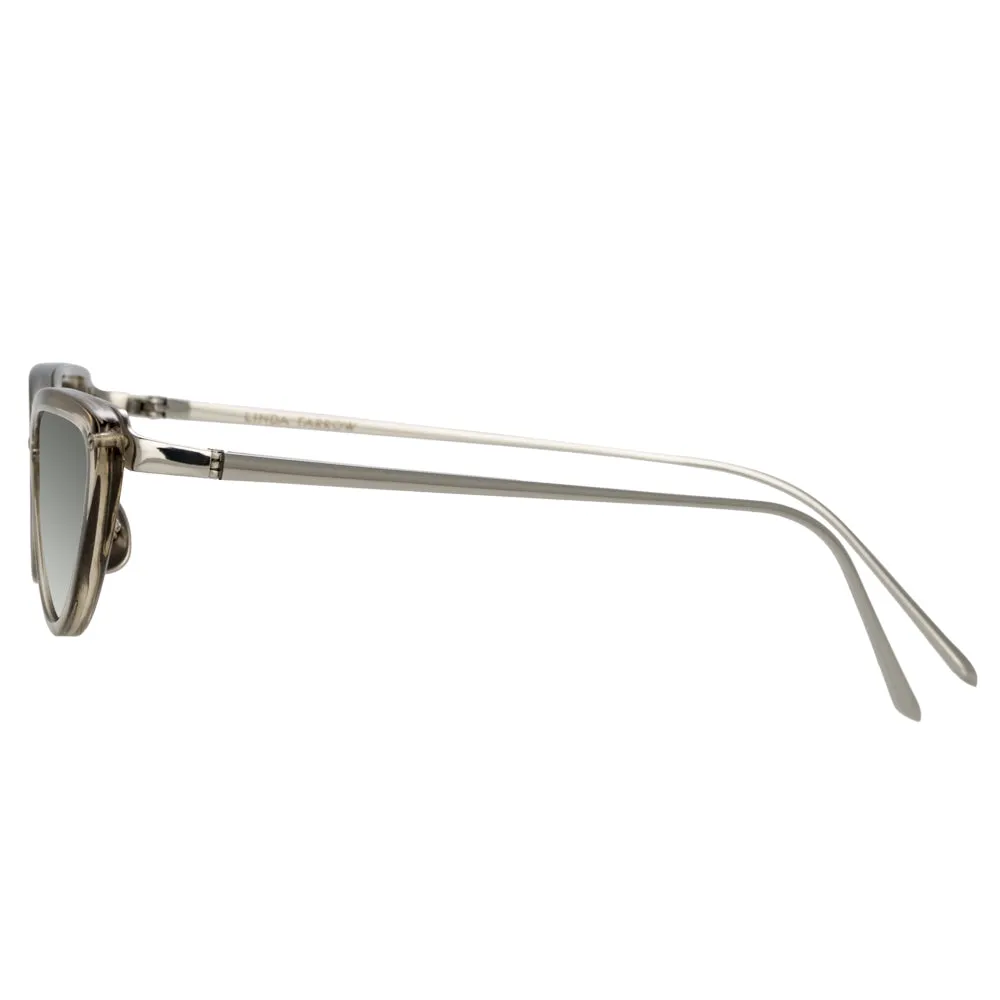 Linda Farrow Cortina C7 Cat Eye Sunglasses