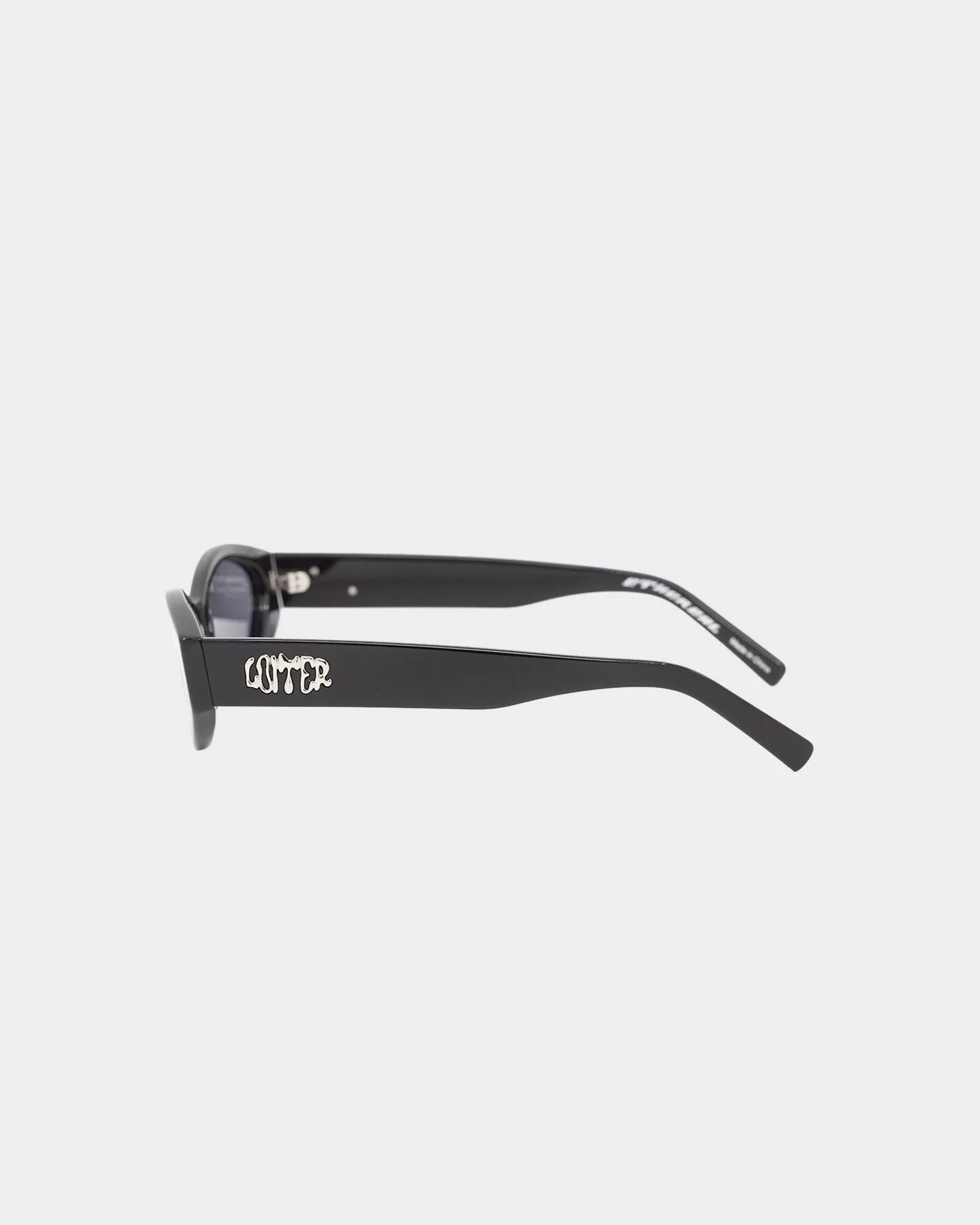 Loiter X Nuqe Ethereal Sunglasses Black/Silver