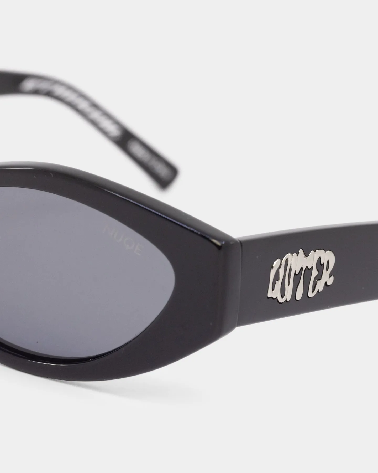 Loiter X Nuqe Ethereal Sunglasses Black/Silver