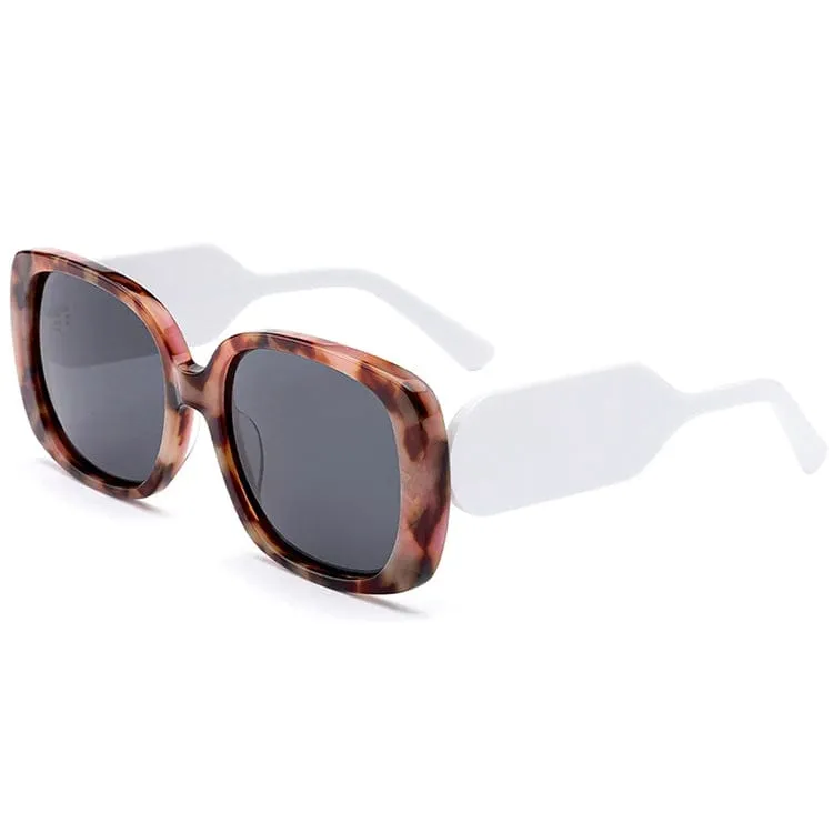Luxury Polarized Shades Retro Acetate Sunglasses Women