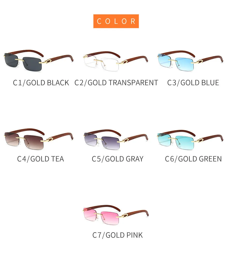 Marchand Frameless Sunglasses