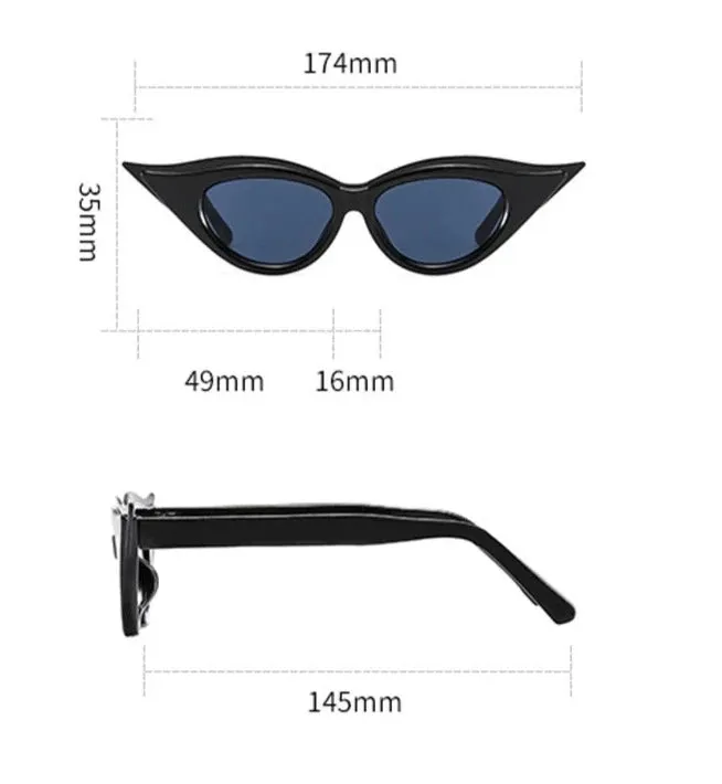 Moving Your Body Cat-Eye Sunglasses