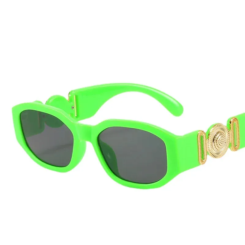 New Fashion Vintage Glasses Small Rectangle Sunglasses UV400