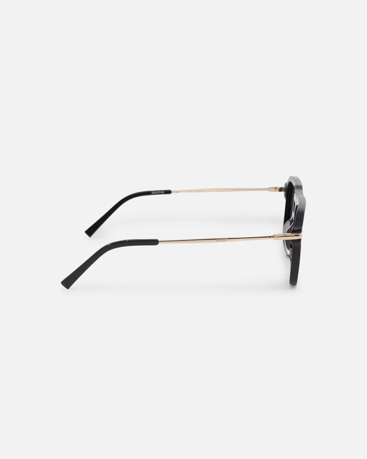 Nuqe Martinez Sunglasses Black/Gold