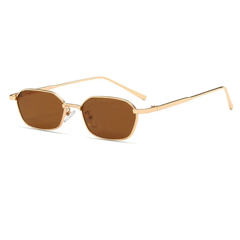 OEC CPO Small Square Sunglasses for Men and Women UV400 Retro Style