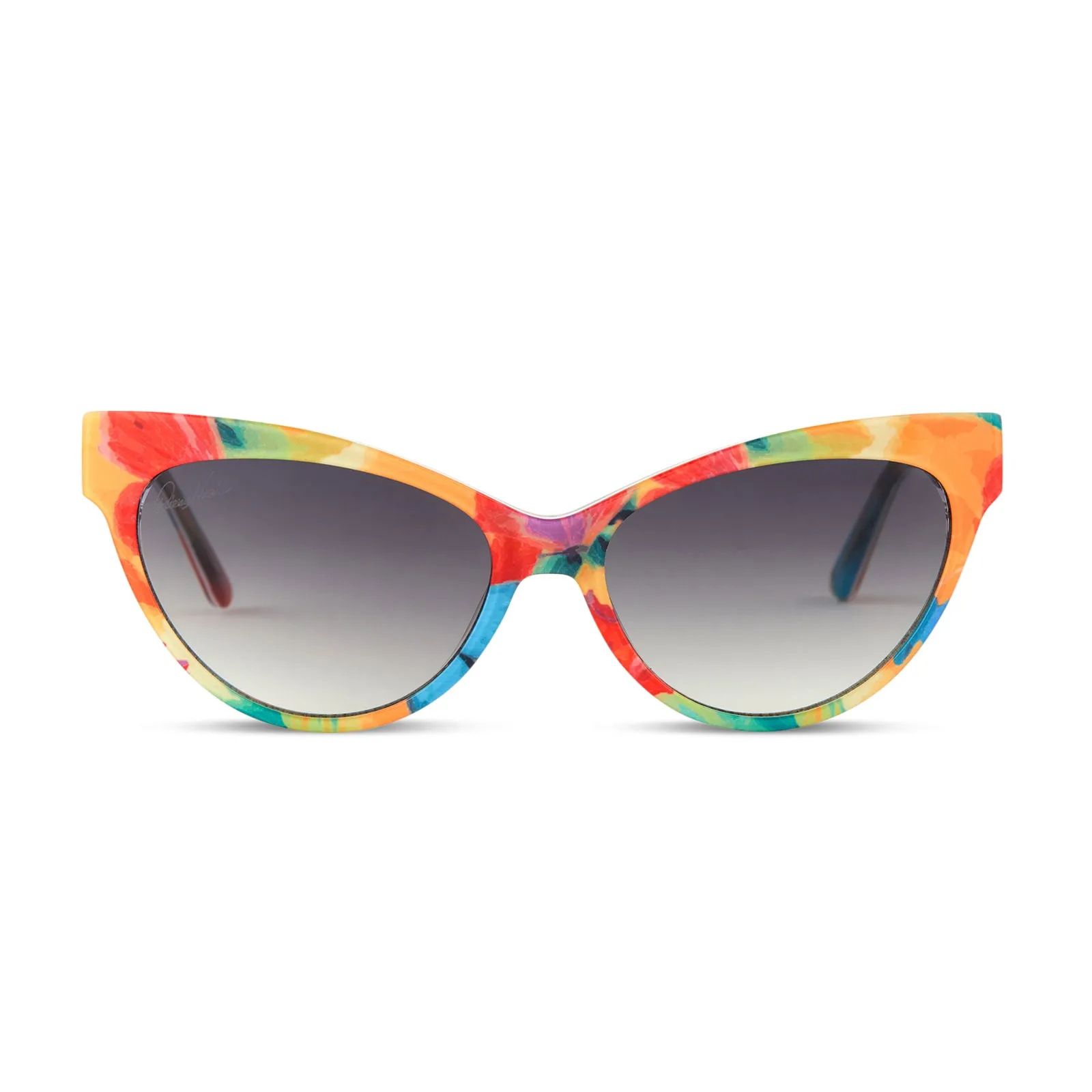PATRICIA NASH  - KELLY   WATERCOLOR   GREY GRADIENT SUNGLASSES