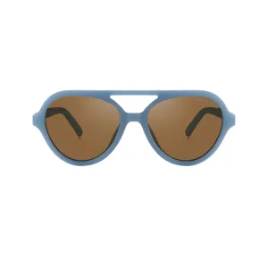 Polarized Adult Aviator Sunglasses - Desert Teal
