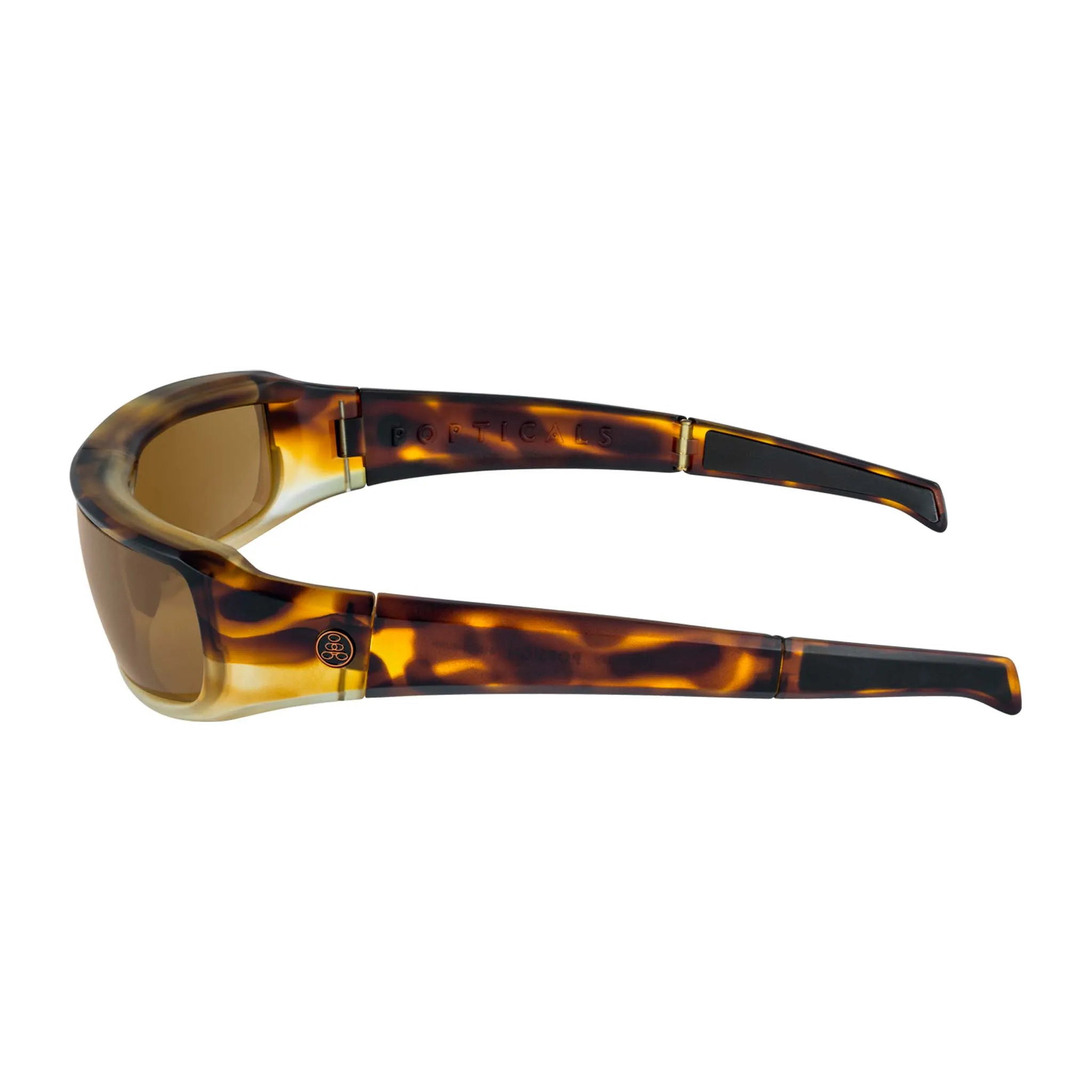 POPSIGN | Polarized, Matte Tortoise/Crystal, Brown Lens