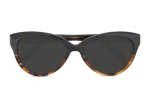 PORTOFINO Sunglasses | Black & Amber Tortoiseshell