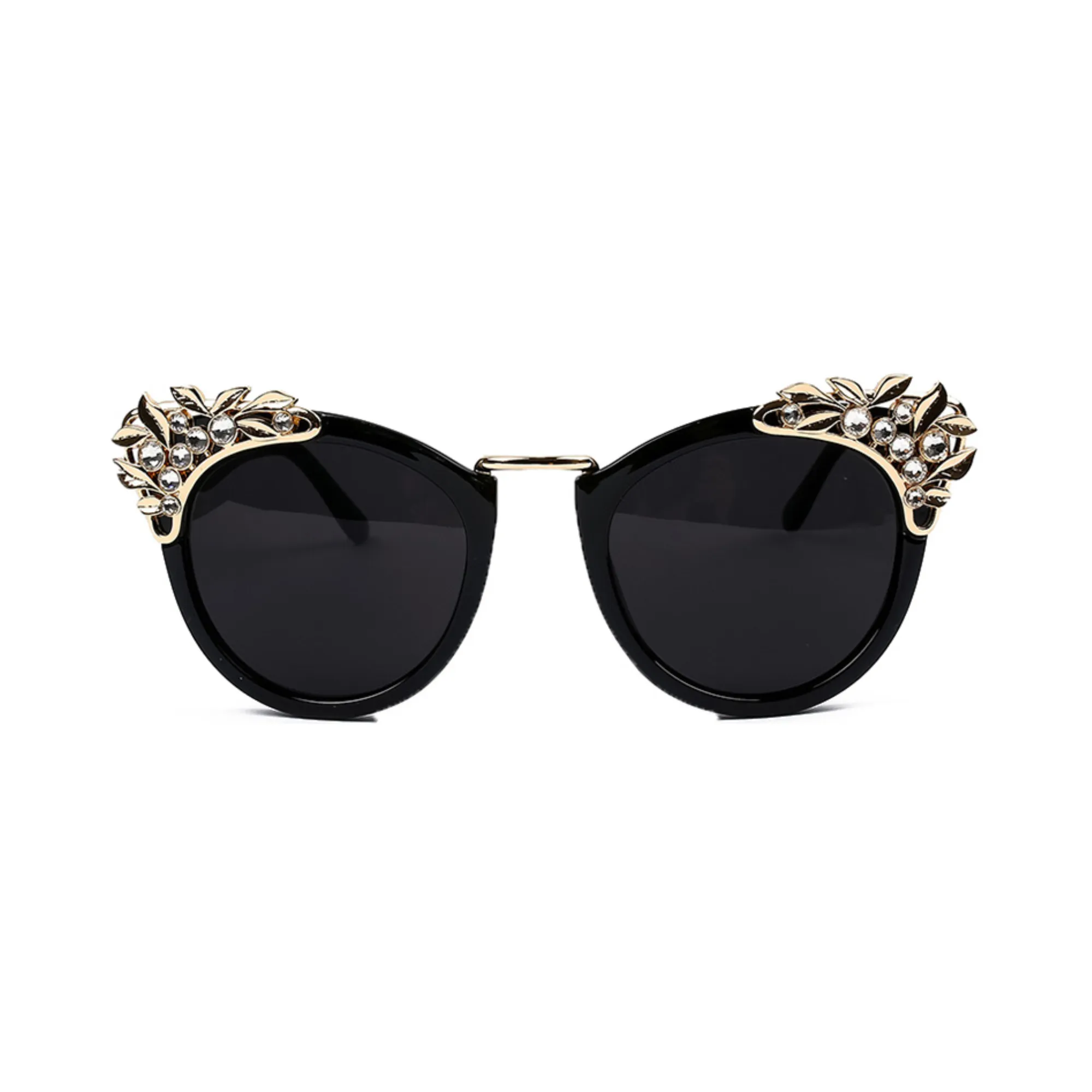 Pre Order:  Rhinestone Cat Eye Full-Frame Sunglasses
