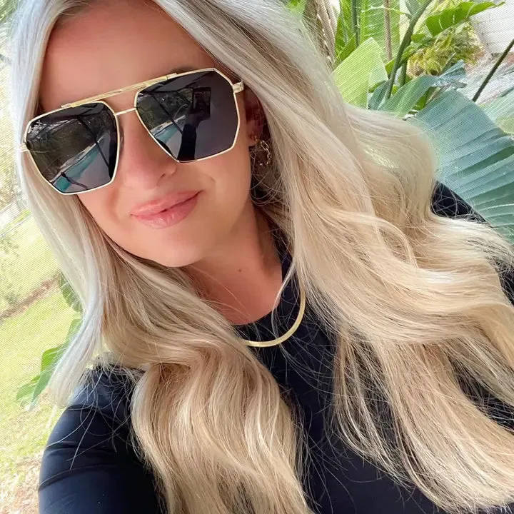 {Preorder:} Black Axl Polarized Sunglasses by DAX