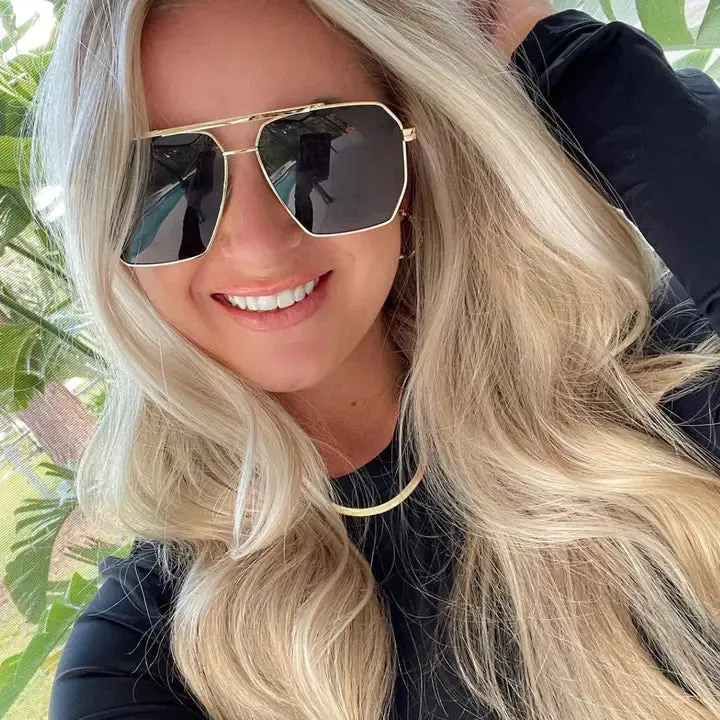 {Preorder:} Black Axl Polarized Sunglasses by DAX