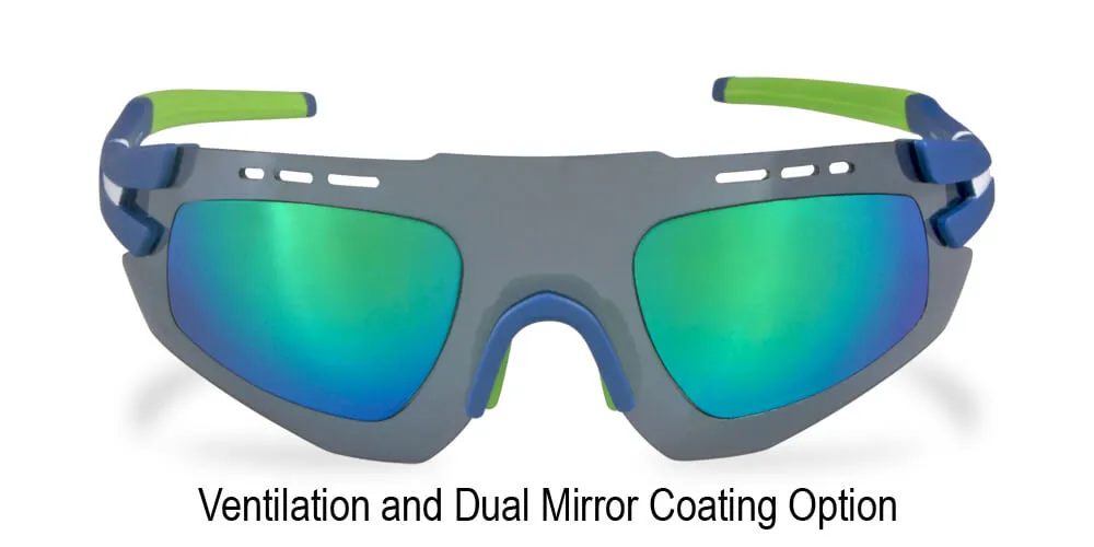 PROGEAR® Sportshades | Sprinter S-1284 Prescription Sunglasses (L) | 6 Colors