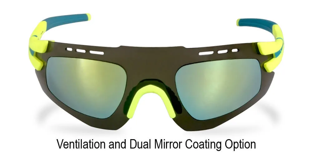 PROGEAR® Sportshades | Sprinter S-1284 Prescription Sunglasses (L) | 6 Colors