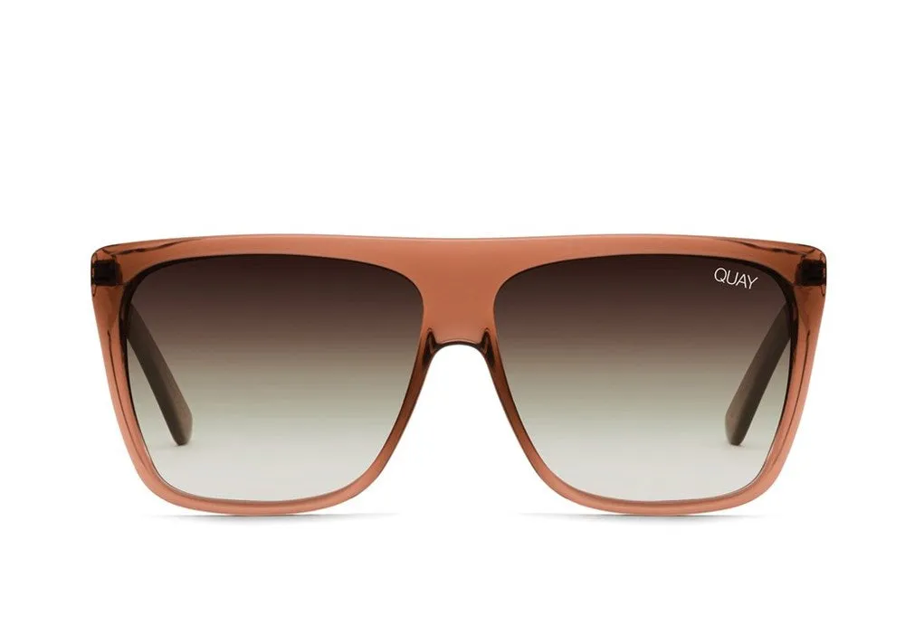 Quay OTL II Sunglasses Coffee Brown Fade
