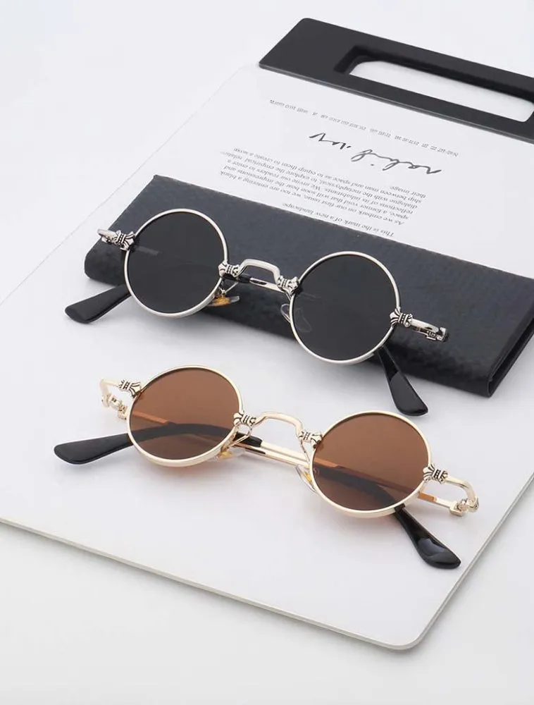Retro Vintage Fashion Round Glasses