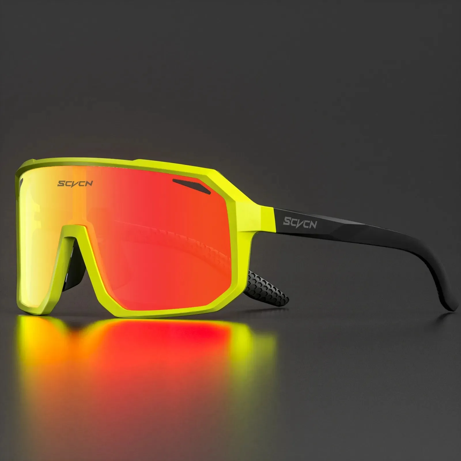 SCVCN New Cycling Running Glasses Bike for Men UV400 Outdoor Sports MTB Drving Sunglasses Women Road Bike Bicycle Goggles