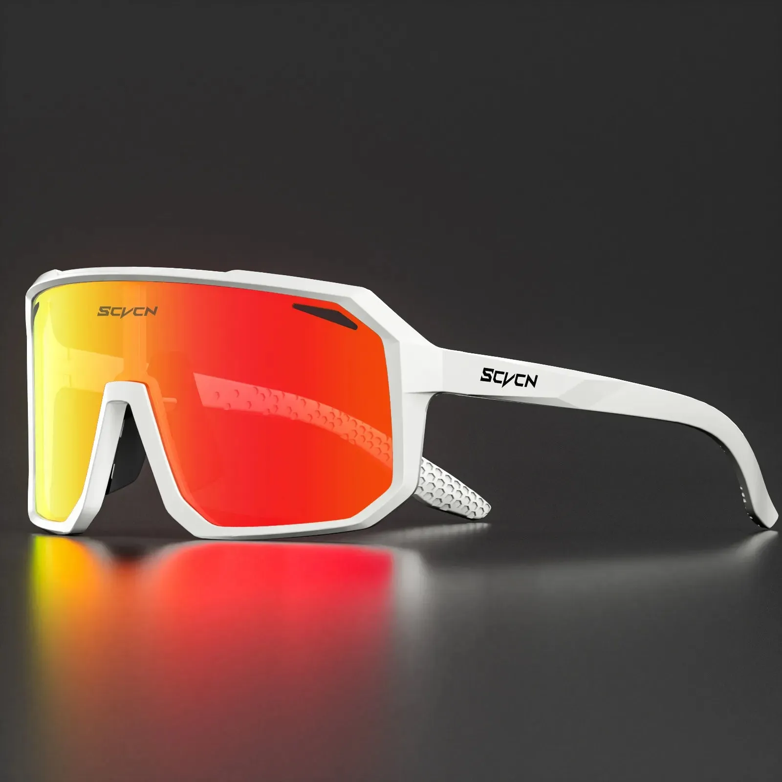 SCVCN New Cycling Running Glasses Bike for Men UV400 Outdoor Sports MTB Drving Sunglasses Women Road Bike Bicycle Goggles