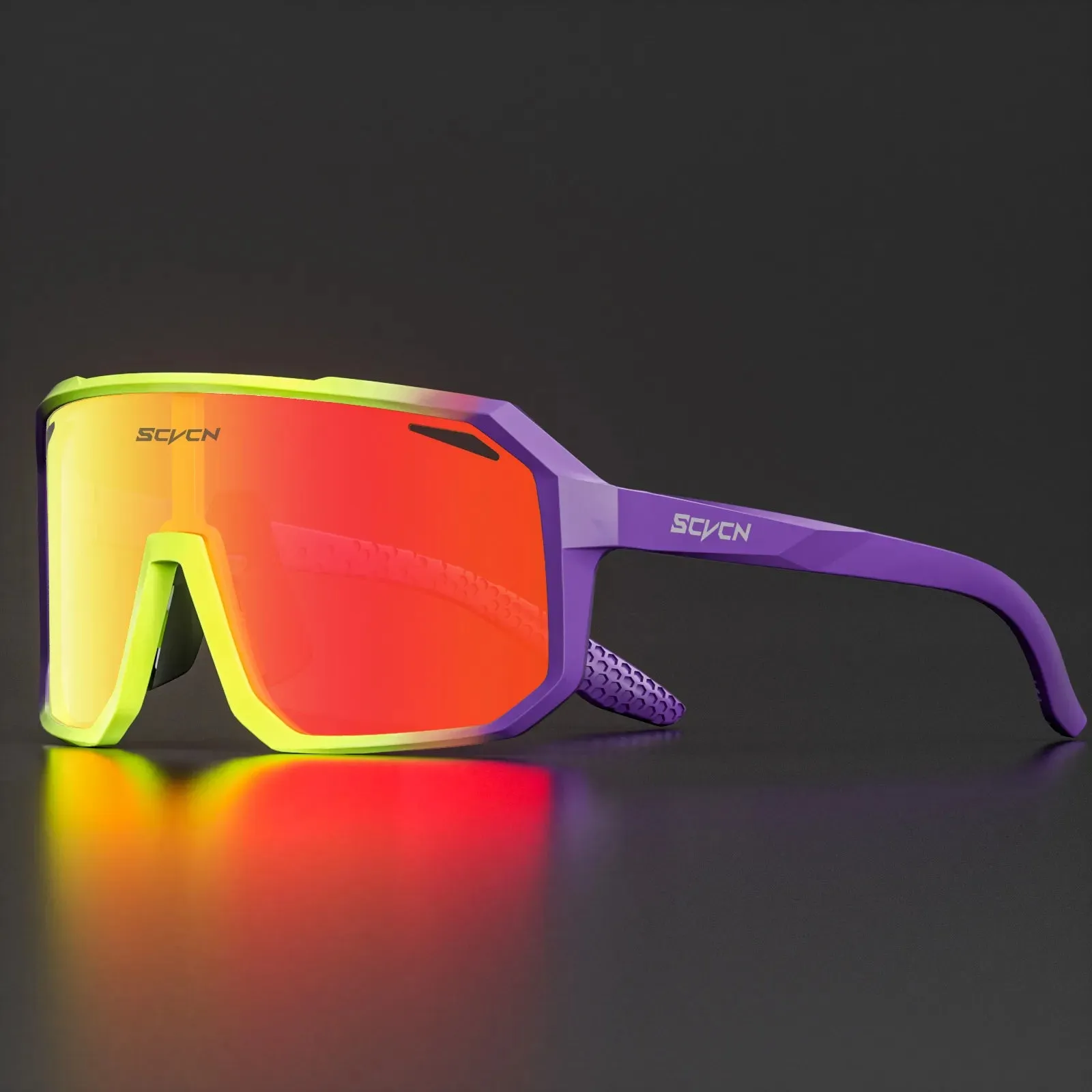 SCVCN New Cycling Running Glasses Bike for Men UV400 Outdoor Sports MTB Drving Sunglasses Women Road Bike Bicycle Goggles