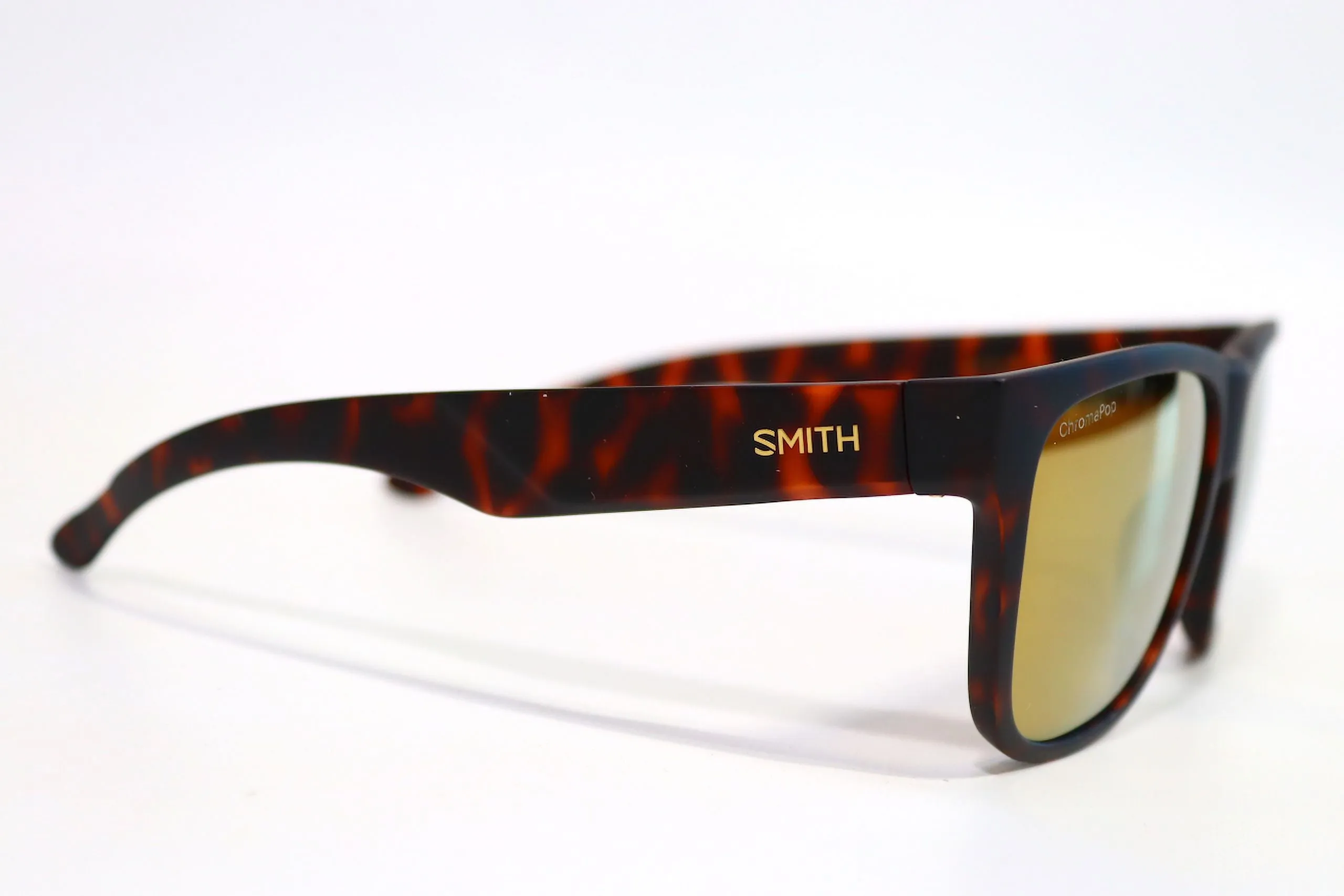 Smith Lowdown 2 Sunglasses, Matte Tortoise Frame, ChromaPop Polarized Bronze Mir
