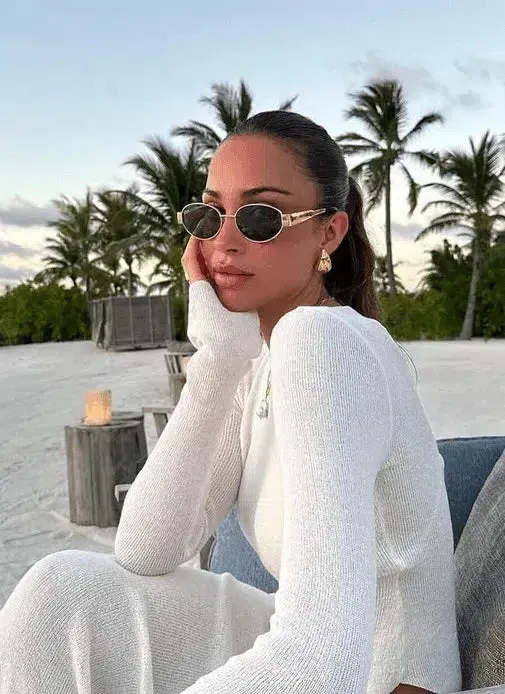 Stella – Vintage-inspired metal frame – Sunglasses