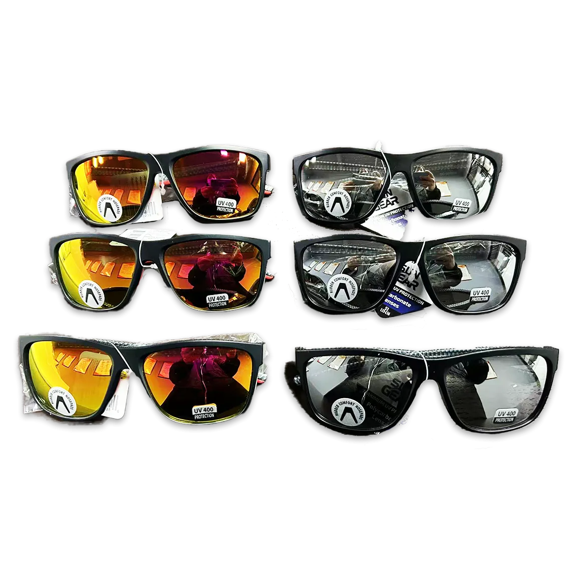 Sunglasses Sungear Assortment - 6 Pieces Per Pack 50238