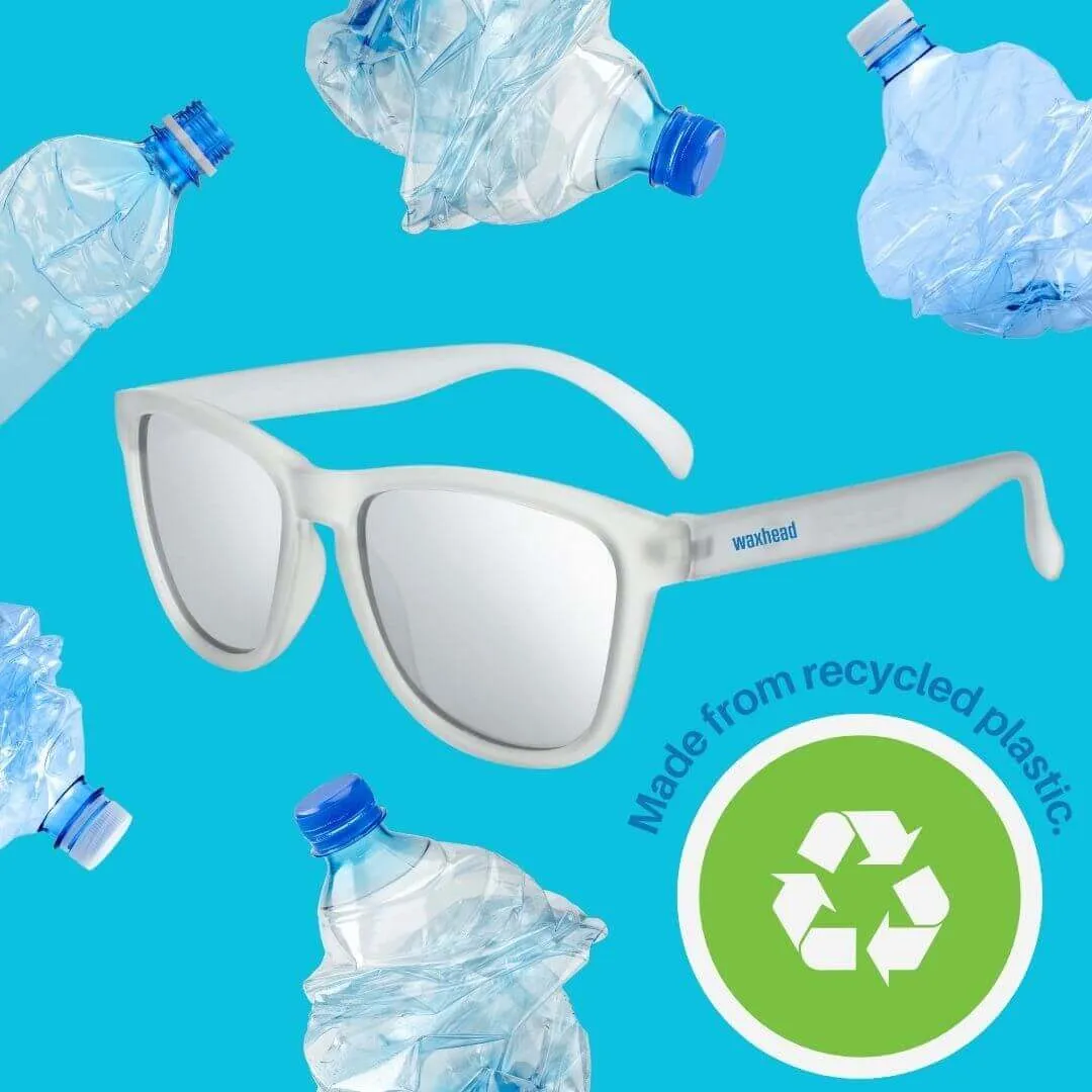 TARPON SILVER / Recycled Plastic Sunglasses