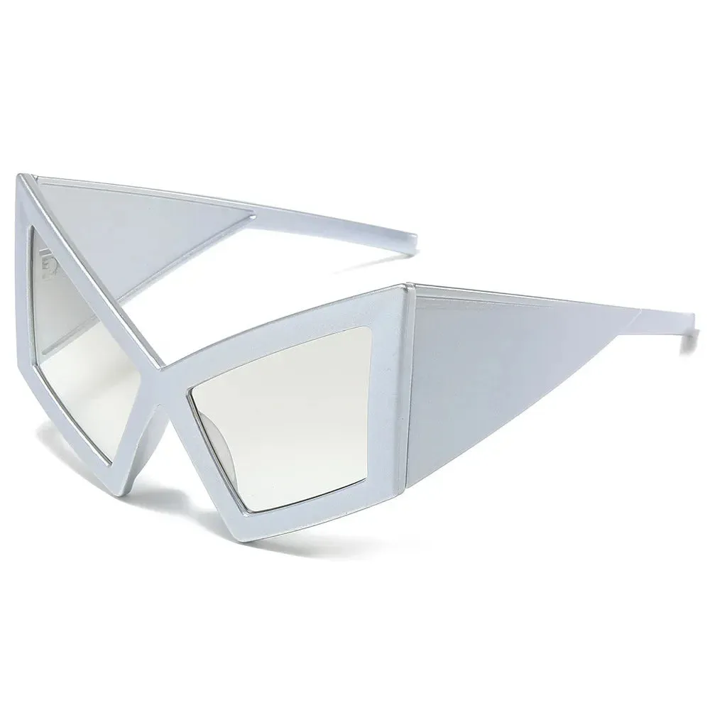 TEEK - Oversized Pop Era Cat Eye Sunglasses