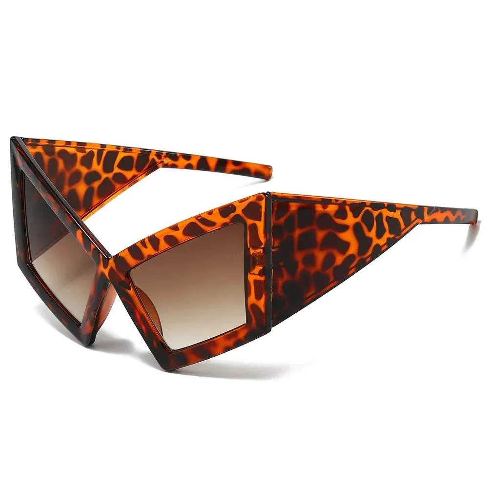 TEEK - Oversized Pop Era Cat Eye Sunglasses