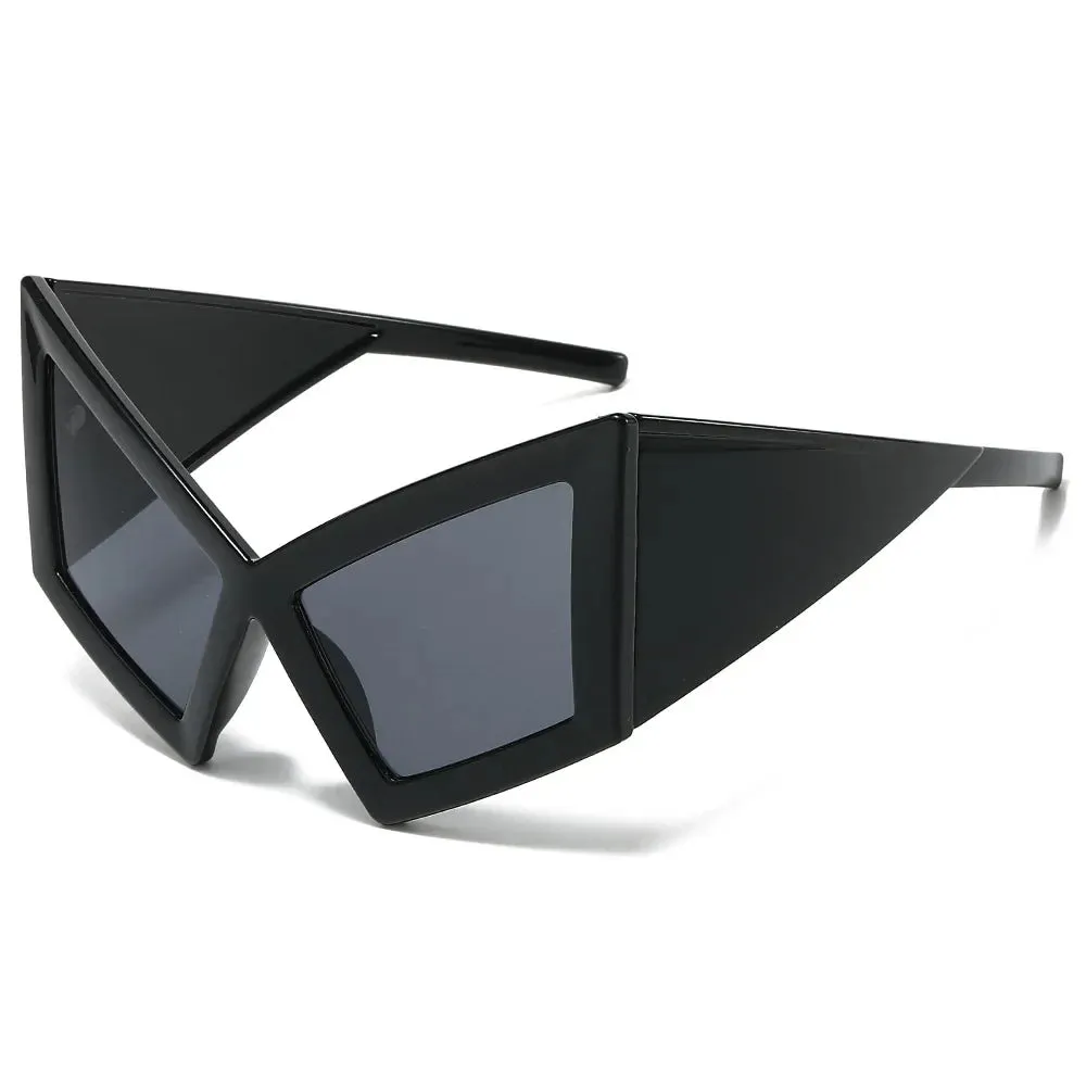 TEEK - Oversized Pop Era Cat Eye Sunglasses