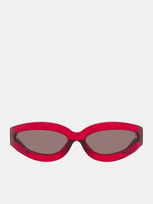 The Attico Sunglasses (ATTICO56C2SUN-RED-YELLOW-GOLD-)