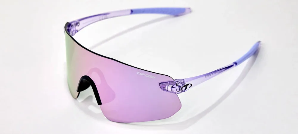Tifosi Sunglasses Vogel SL - Crystal Purple/Smoke Tint Purple Mirror