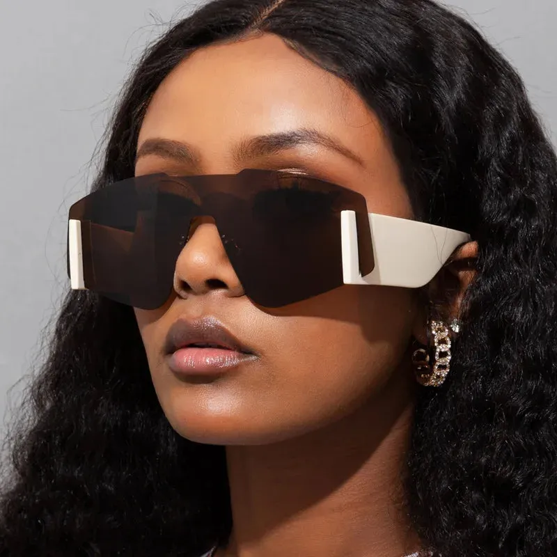 Trendy Vintage Square Sunglasses Women's Men's Sunglasses