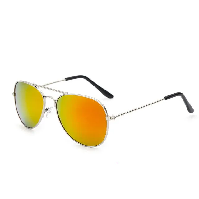 UV400 Mirror Aviator Sunglasses