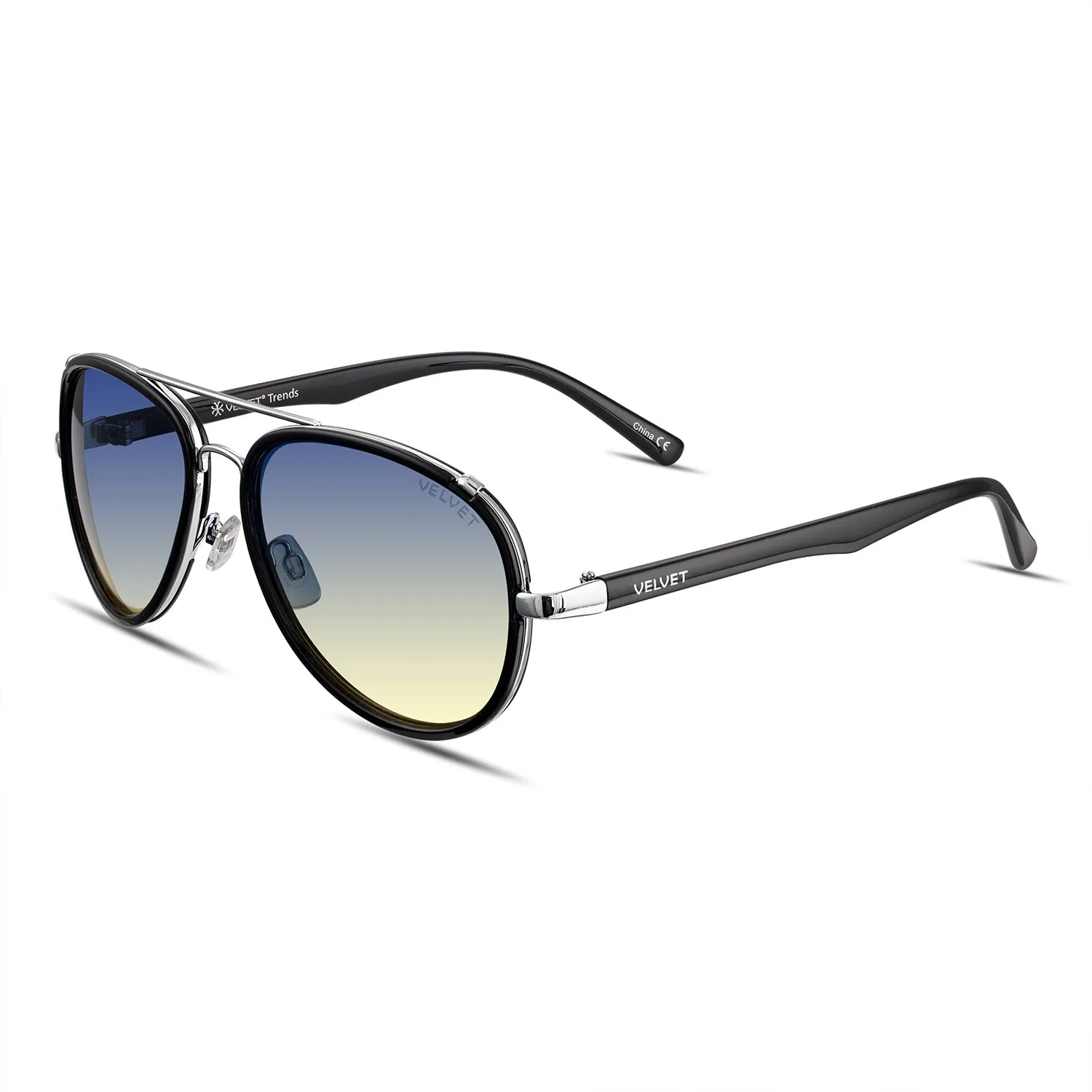 Velvet Eyewear Aviator Medium- Large Sunglass Style Box