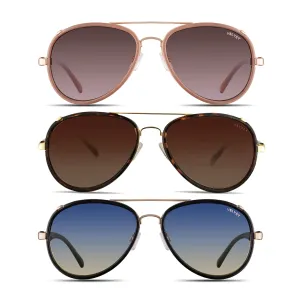 Velvet Eyewear Aviator Medium- Large Sunglass Style Box