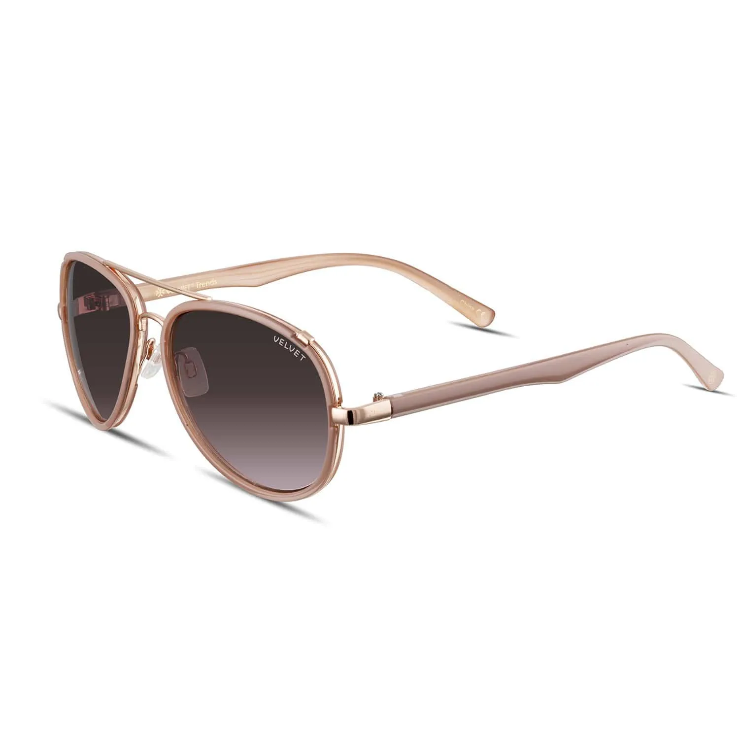 Velvet Eyewear Aviator Medium- Large Sunglass Style Box