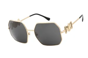 Versace Hexagon Sunglasses Gold