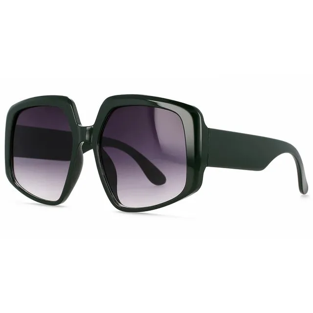 Vintage Oversize Big Frame Sunglasses