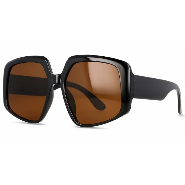 Vintage Oversize Big Frame Sunglasses