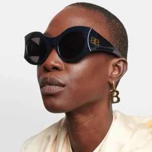 Vintage Oversized Square Cat Eye Y2K Sunglasses