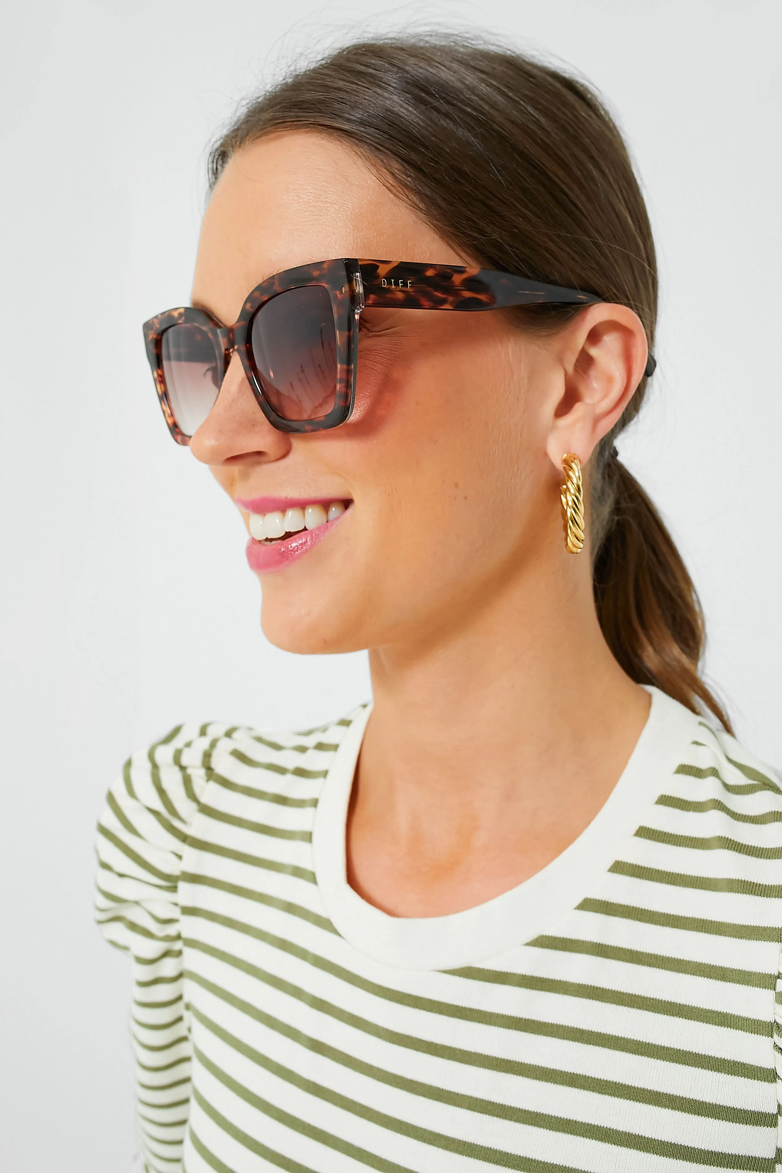 Wild Tortoise and Brown Rhys Sunglasses